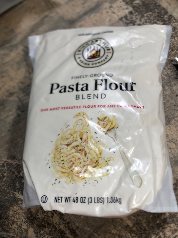 Photo 2 of **EXPIRES 07/01/2023** King Arthur Pasta Flour Blend, Finely Ground, 3 lb,White