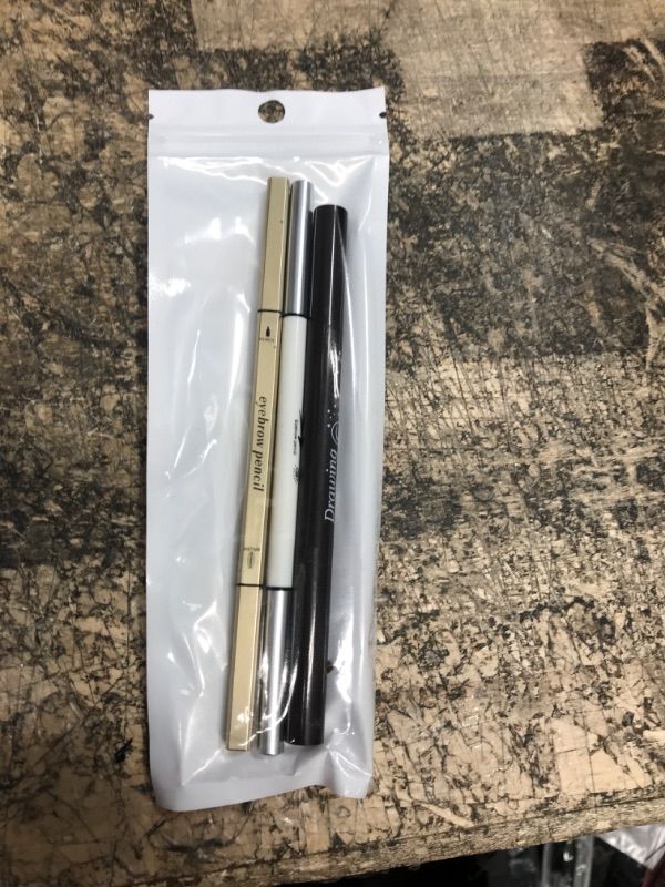 Photo 2 of 3 Different Eyebrow Pencils,Creates Natural Looking Brows Easily And Lastes All Day,3-in-1:Eyebrow Pencil *3,Dark Brown #-0420017 Dark Brown Eyebrow Pencil *3 #-0420017