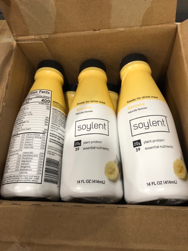 Photo 4 of **EXPIRES DEC 05/2023** Soylent Nutritional Shake - 14 fl oz/12pk

