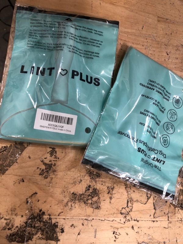 Photo 1 of 2 PACK*Lint Plus Pet Hair Remover Carpet & Uptoroot Cleaner Pro Special Pet Hair Multi Fabric Edge and Carpet Rake by LINTPLUS, Dog Hair Remover and Cat Hair Remover for Rugs, Couch&Pet Towers (Sky-Blue)