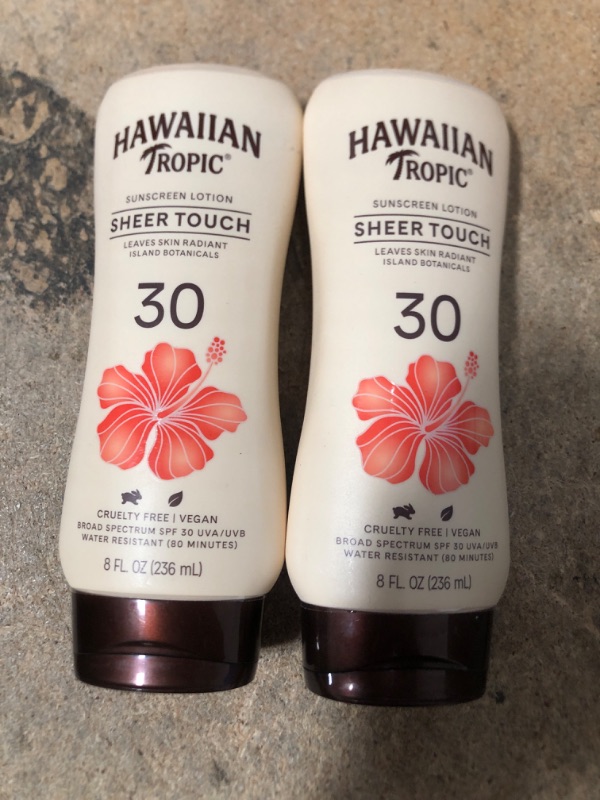 Photo 2 of  2 pack of Sheer Touch Ultra Radiance Lotion Sunscreen SPF 30 best by 2/26