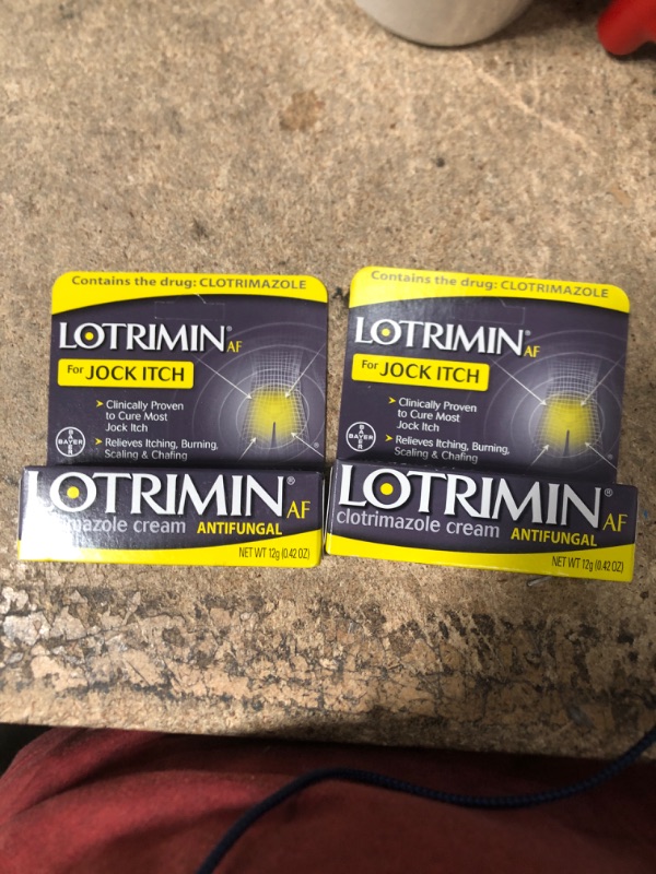 Photo 2 of 2 pack of Lotrimin AF Jock Itch Antifungal Cream, 0.42 Ounce (Pack of 1)