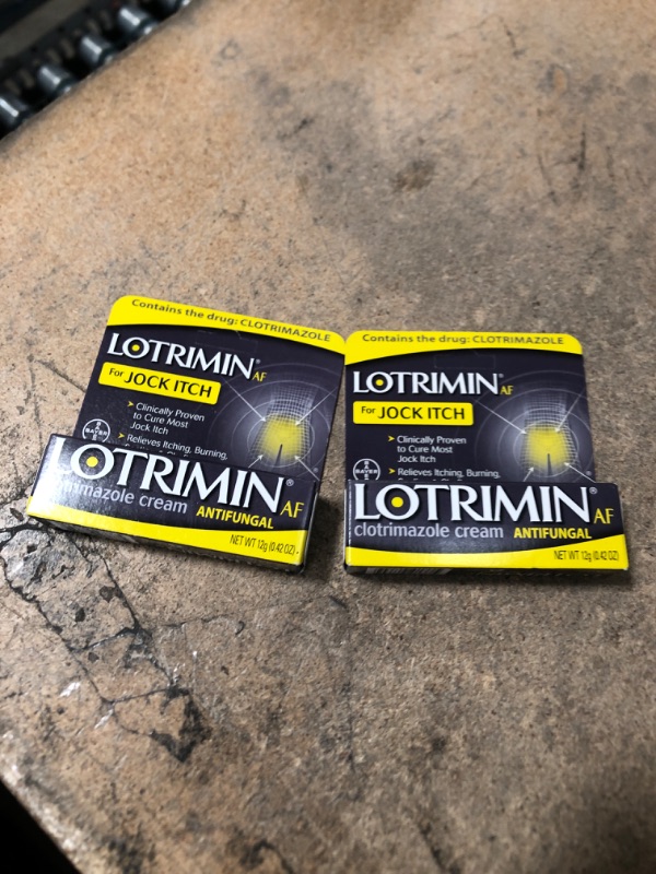 Photo 2 of 2 pack of Lotrimin AF Jock Itch Antifungal Cream, 0.42 Ounce (Pack of 1)