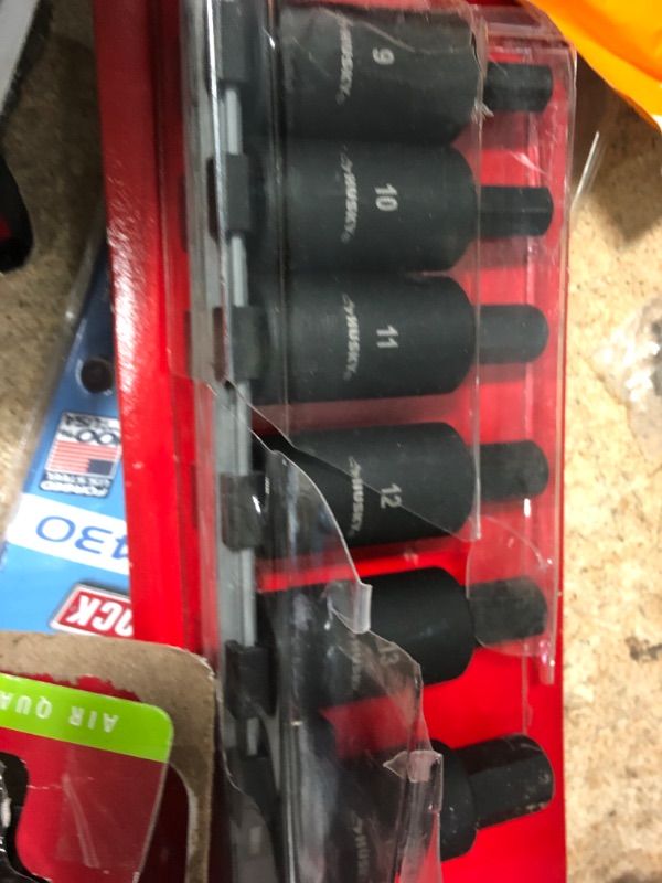 Photo 2 of 1/2 in. Drive Hex Bit Impact Socket Set MM (7-Piece)