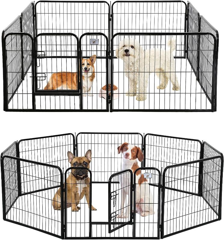 Photo 1 of 24 IN HEIGHT 8 PANELS DOG PLAYPEN