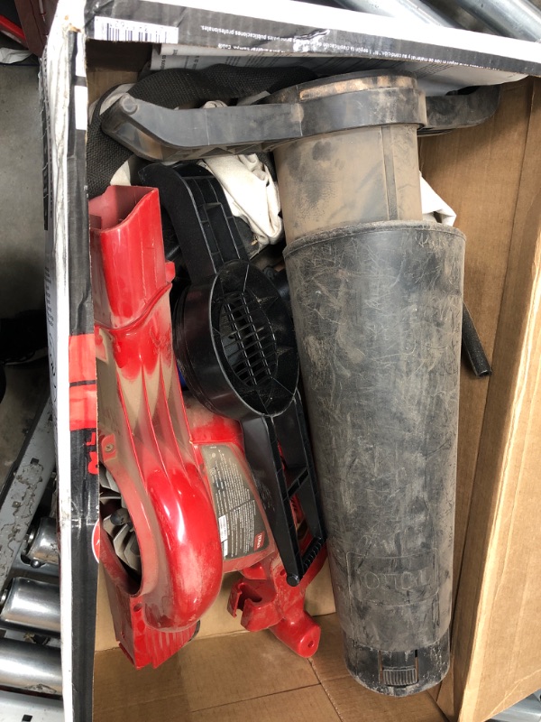 Photo 2 of **VERY USED** Toro The Toro Company Toro UltraPlus Leaf Blower Vacuum, Variable-Speed (up to 250 mph) with Metal Impeller, 12 amp