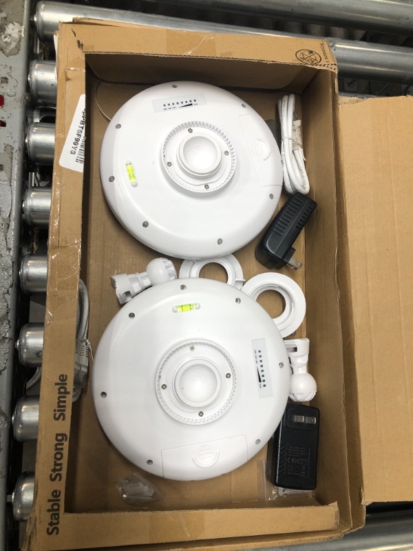 Photo 2 of WiFi Bridge Point to Point Outdoor, Gigabit Wireless Bridge Kit Long Range High Speed 5.8G CPE629 | Ethernet Bridge IP65 Waterproof Preconfigured - PTP/PTMP 433Mbps 5KM/3.1Miles 24V POE 2 Packs 1000Mbps 5KM