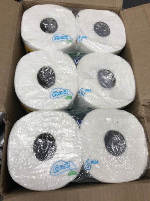 Photo 2 of Charmin Ultra Gentle Toilet Paper, 18 Mega Rolls = 72 Regular Rolls