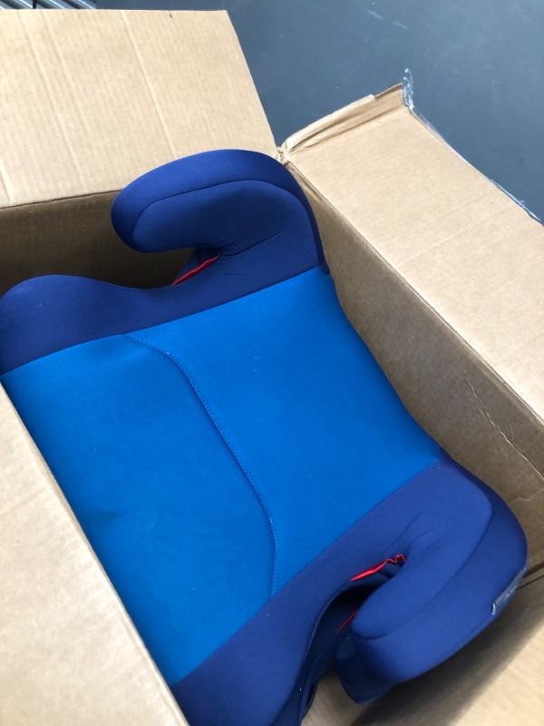 Photo 2 of Diono Solana 2 XL, Dual Latch Connectors, Lightweight Backless Belt-Positioning Booster Car Seat, 8 Years 1 Booster Seat, Blue 2019 LATCH Connect Single Blue