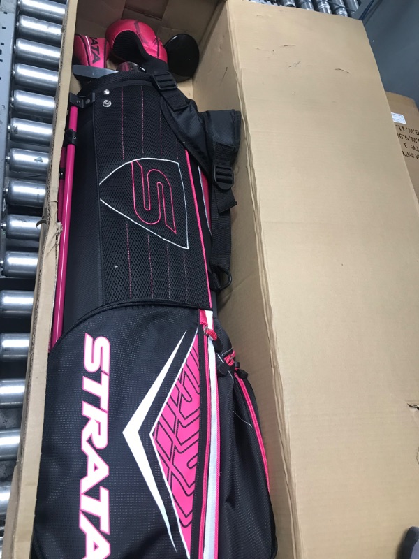 Photo 2 of **SOME OF THE CLUBS HAVE MARKER ON IT**
Callaway Golf Women's Strata '19 Complete 11-Piece Graphite Golf Club Set with Bag, Left Handed