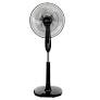 Photo 1 of Amazon Basics Oscillating Dual Blade Standing Pedestal Fan with Remote - 16-Inch, Black
