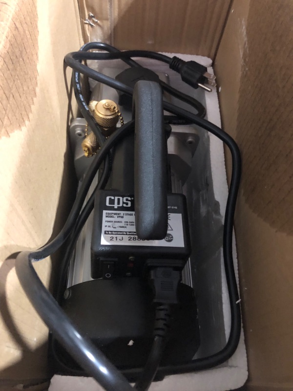 Photo 4 of [FOR PARTS] CPS VP6D 6 CFM 2 Stage Vacuum Pump