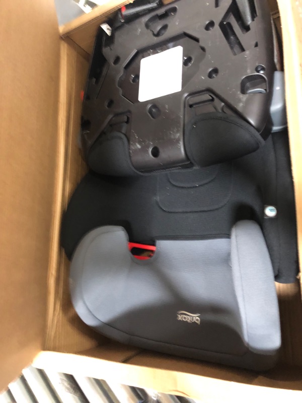 Photo 2 of Britax Highpoint Backless Belt-Positioning Booster Seat, SafeWash Black Ombre