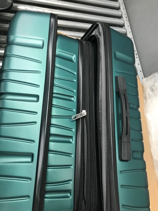 Photo 3 of **DAMAGED** Samsonite Evolve SE Hardside Expandable Luggage with Spinners Alpine Green