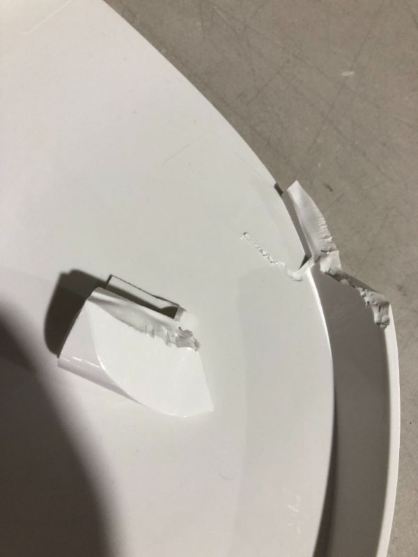 Photo 4 of ***MAJOR DAMAGE - SEE NOTES***
Purewash Elongated Manual Bidet Toilet Seat With Polished Chrome Handle