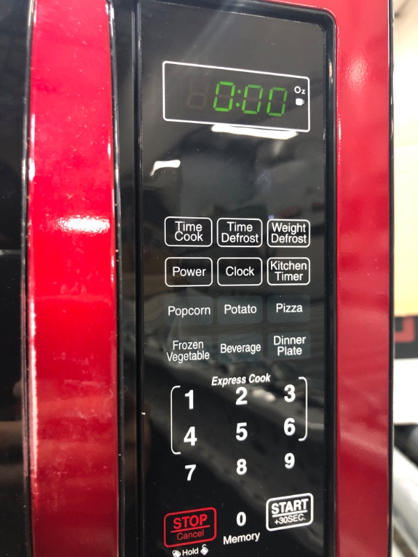 Photo 1 of Tested...Farberware Countertop Microwave 1000 Watts, 1.1 cu ft - Microwave Oven With LED Lighting and Child Lock - Perfect for Apartments and Dorms - Easy Clean Metallic Red

















































































