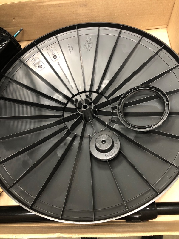 Photo 3 of ***PARTS ONLY*** ***SEE NOTES*** Lasko Elegance & Performance Pedestal Fan, 18 Inch, Black 1827