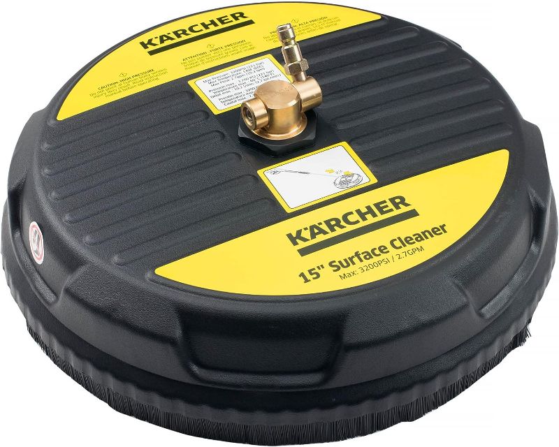 Photo 1 of Kärcher - Universal 15" Surface Cleaner Attachment - For Gas Pressure Washers - 2600 - 3200 PSI - 1/4" Quick-Connect