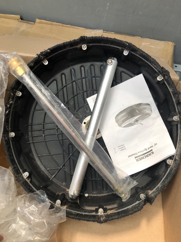 Photo 3 of Kärcher - Universal 15" Surface Cleaner Attachment - For Gas Pressure Washers - 2600 - 3200 PSI - 1/4" Quick-Connect