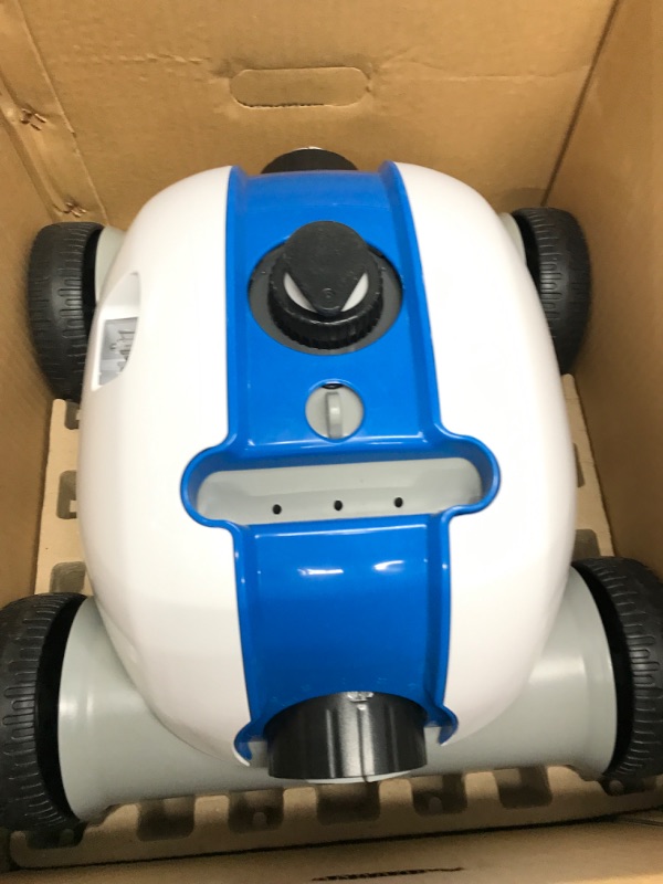 Photo 2 of **PARTS ONLY, NON-FUNCTIONAL** WYBOT Cordless Robotic Pool Cleaner, Lasts 100Mins Runtime, Automatic Pool Vacuum, Powerful Suction, IPX8 Waterproof, Up to 861 Sq.Ft Osprey 200Max-White
