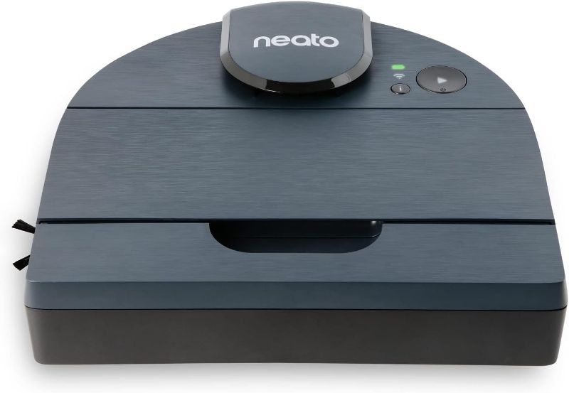 Photo 1 of ***unable to test
Neato D8 Intelligent Robot Vacuum Cleaner–LaserSmart Nav, Smart Mapping, No-Go Zones, WiFi Connected, 100-min runtime, Powerful Suction, Turbo Clean, Edges, Corners & Pet Hair, XXL Dustbin, Alexa
