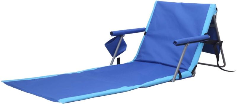 Photo 1 of *** color of item is not the same as photo see actual picture 4ct Lounger Beach Chair, Blue
