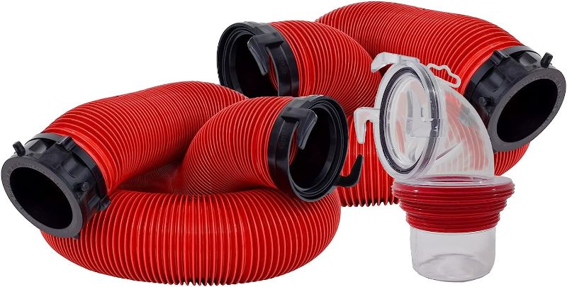 Photo 1 of 20-Foot RV Sewer Hose Kit, Sewer Hose for RV Camper, 