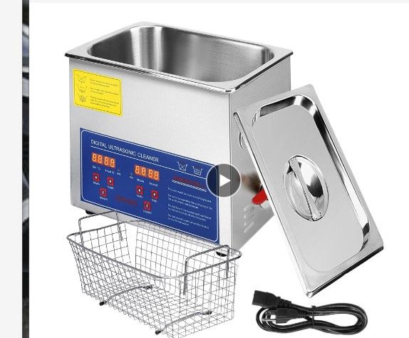 Photo 1 of 
Vevor 6L Ultrasonic Cleaner Machine 200W Stainless Steel Machine Industry Cleaning Equipment For Jewelry Brass Glasses