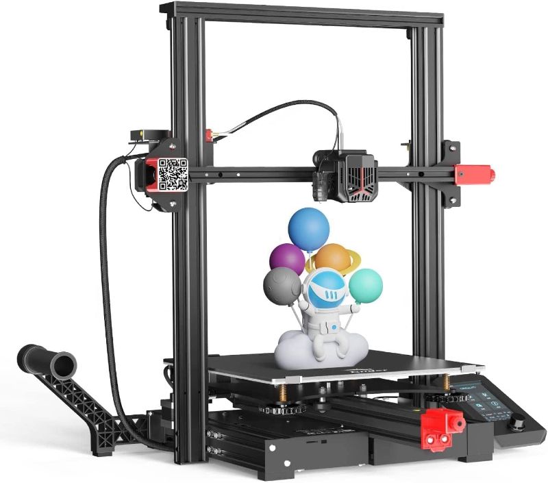 Photo 1 of Official Creality Ender 3 Max Neo 3D Printers, Large 3D Printer with All Metal Bowden Extruder, Dual Z-Axis, CR Touch Auto-Leveling, Upgraded 3d Printing Machine for DIY Home and School, 300×300×320mm
*****UNKNOWN IF COMPLETE*****
