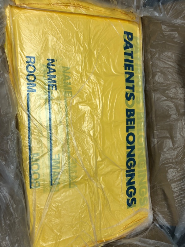 Photo 1 of "PATIENTS BELONGINGS" BAGS
MABIS DMI HEALTHCARE