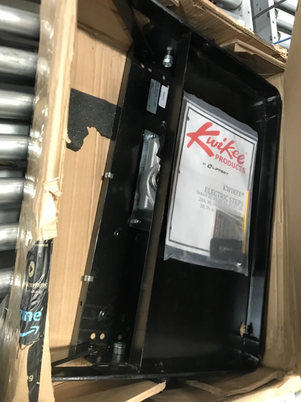 Photo 2 of Kwikee 35 Series Single 12V Electric RV Step Assembly, 8.5" Rise, 300 lbs. Heavy-Gauge Steel, Obstruction Sensors, Hidden Light, Anti-Slip Steps, Travel Trailers, 5th Wheels, Campers - 903500906