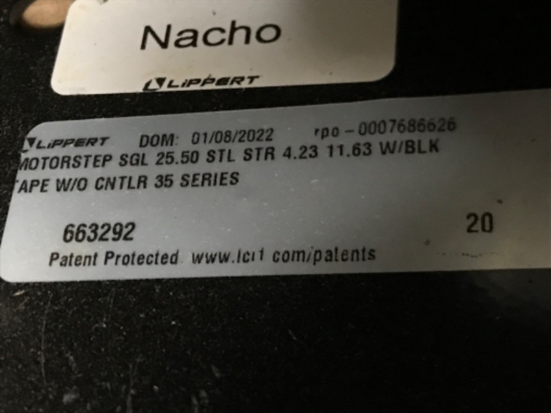 Photo 4 of Kwikee 35 Series Single 12V Electric RV Step Assembly, 8.5" Rise, 300 lbs. Heavy-Gauge Steel, Obstruction Sensors, Hidden Light, Anti-Slip Steps, Travel Trailers, 5th Wheels, Campers - 903500906