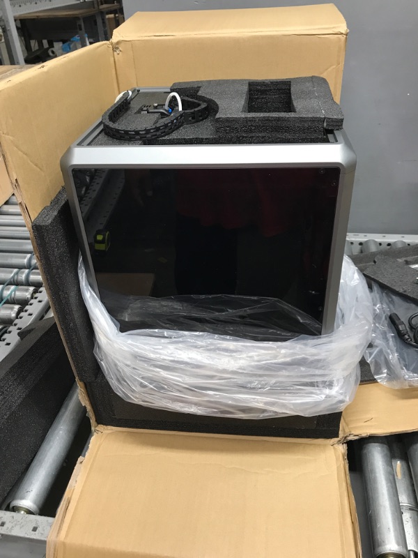 Photo 2 of Creality K1 3D Printer Official, 600mm/s High-Speed 3D Printer with G-Sensor, Upgraded 0.1mm Smooth Detail, Printing Size 8.66x8.66x9.84?, Hands-Free Auto Leveling, Dual Fans, Straight Out of The Box
