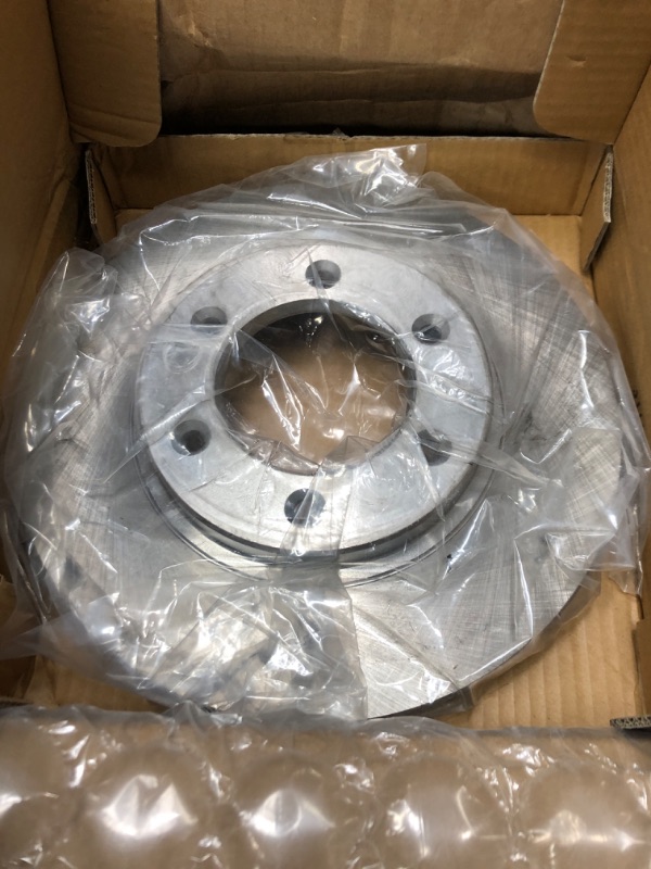 Photo 2 of Front Dynamic Friction Company Disc Brake Rotor 600-76118 (1) For 1993-1998 Toyota T100 Silver