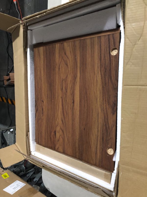 Photo 6 of [FOR PARTS ONLY, READ NOTES]
Render Collection EEI-4340-WAL 36" Bathroom Vanity Cabinet in Walnut