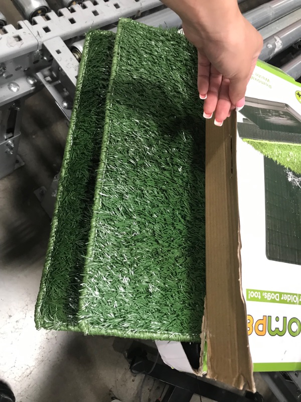 Photo 3 of  Dog Grass Pad with Tray Large,