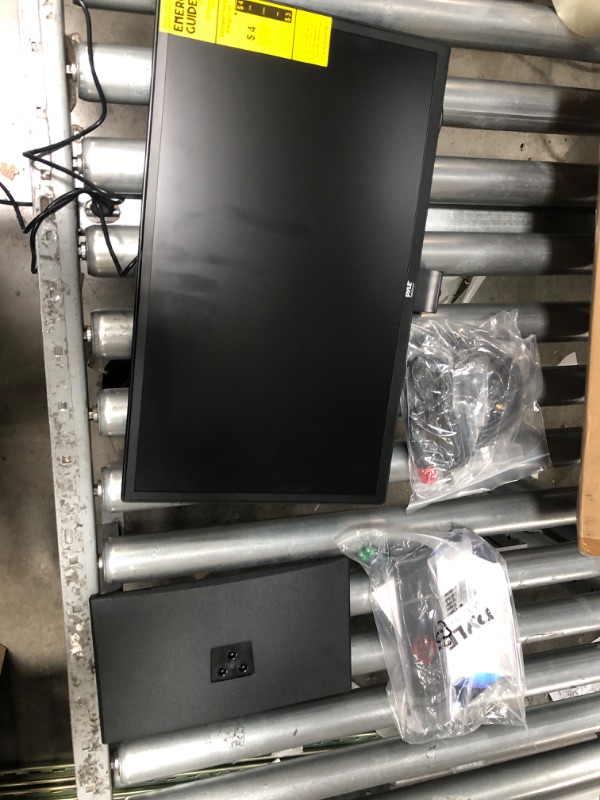 Photo 1 of 18.5 Inch 1080p LED RV Television - Slim Flat Screen Monitor FHD Small TV w/HDMI, RCA, Multimedia Disk/DVD Combo, 12/24 Volt Car Adapter, Wall Mount, Works w/Mac PC, Includes Remote Control 19 Inch