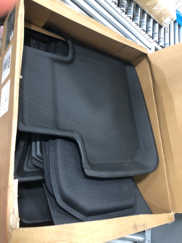 Photo 2 of Tesla Model Y Floor Mats 2023 2022 2021 2020, Tesla Model Y Trunk Mat Cargo Mat, Waterproof Anti-Slip Floor Mat Custom Fit for Tesla Model Y 5-Seater Accessories (Full Set) Model Y 5 Seater(Floor mats+Trunk mats?