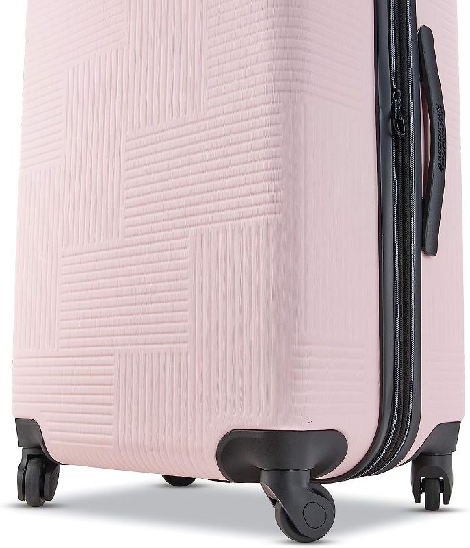 Photo 1 of 
American Tourister Stratum XLT Expandable Hardside Luggage with Spinner Wheels, Pink Blush, Carry-On 21-Inch