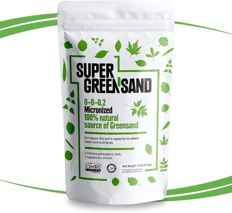 Photo 1 of 
Super Greensand Micronized, 68 Minerals and Trace Elements, 10 Pounds
Size:Micronized 10lb