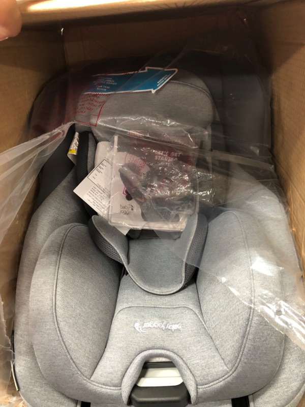 Photo 2 of Baby Jogger City Turn Rotating Convertible Car Seat | Unique Turning Car Seat Rotates for Easy in and Out, Phantom Grey