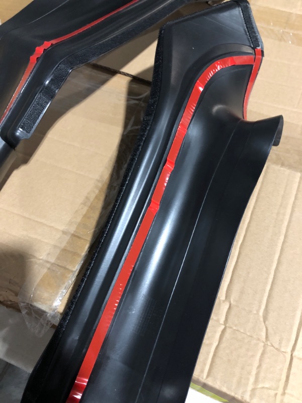 Photo 2 of Topfit for Tesla Model Y Door Sill Protector 5 Seater (NOT Fit 7 Steater) Carbon Fiber Front and Rear Door Car Pedal Kick Protection                                                                                                                           