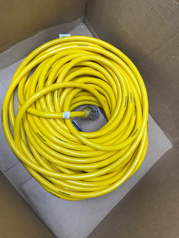 Photo 2 of 2992 10/3 SJTW 100-Foot Extra Heavy-Duty Premium Contractor Extension Cord with Lighted End, 125V/20A/2500W 100 ft