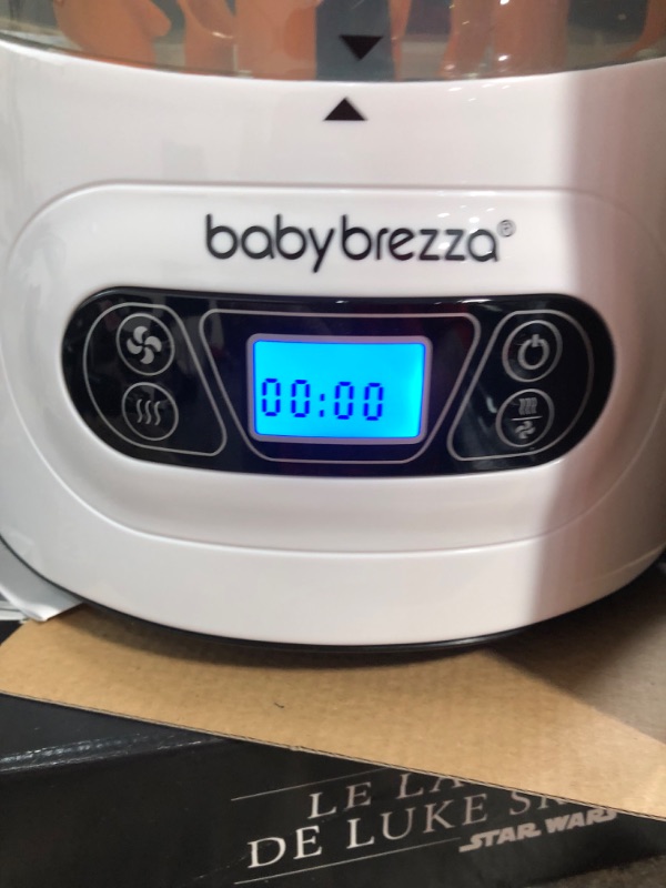 Photo 3 of Baby Brezza Baby Bottle Sterilizer and Dryer Machine – Electric Steam Sterilization - Universal Fit - Pacifiers, Glass, Plastic, and Newborn Feeding Bottles