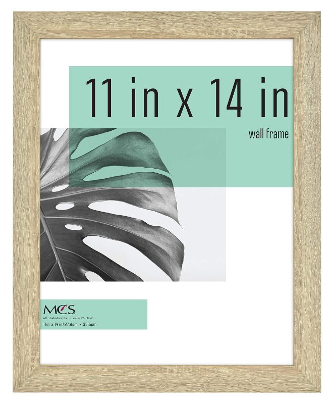 Photo 1 of 2 pack - MCS Studio Gallery Frame, Natural Woodgrain, 11 x 14 in, Single
