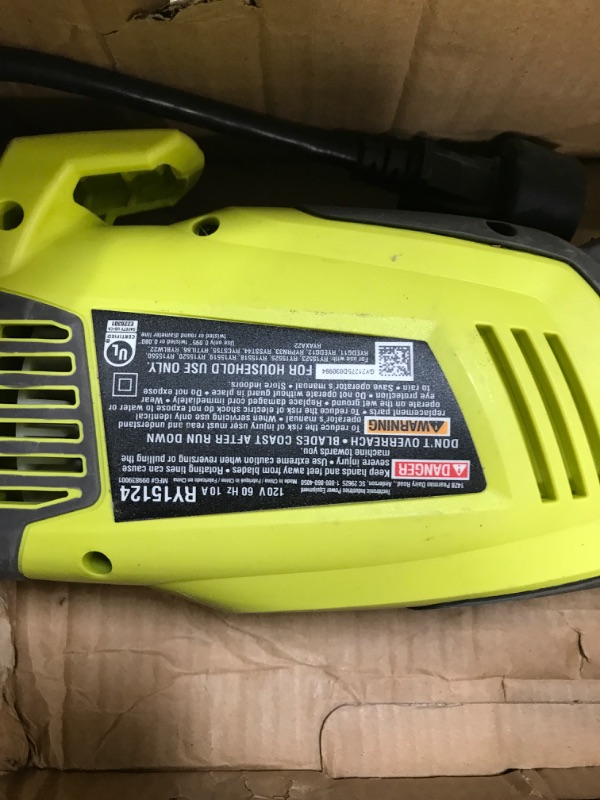 Photo 5 of Ryobi 18 in. 10 Amp Electric Straight Shaft String Trimmer