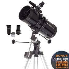 Photo 1 of **LOOSE PARTS**Celestron - PowerSeeker 127EQ Telescope - Manual German Equatorial Telescope for Beginners - Compact and Portable - Bonus Astronomy Software Package - 127mm Aperture