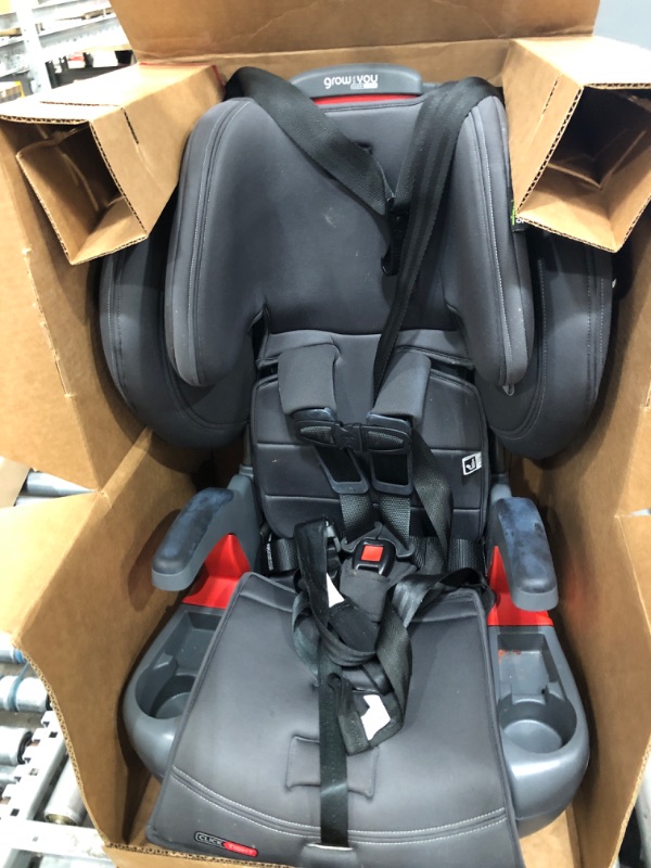 Photo 2 of Britax Grow with You ClickTight Harness-2-Booster Car Seat, Cool N Dry - Cool Flow Moisture Wicking Fabric ClickTight Cool n Dry