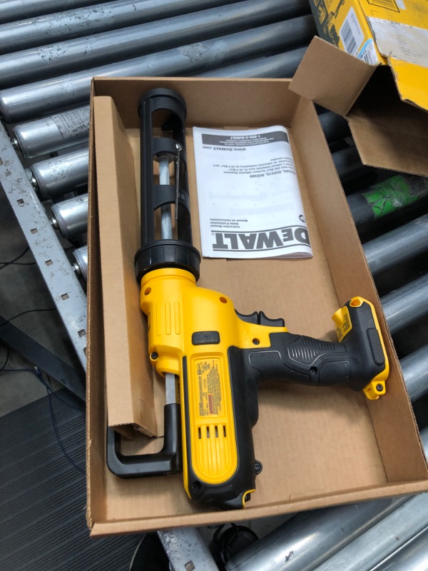 Photo 2 of DEWALT 20V MAX* Cordless Caulking Gun, 10oz/300ml, Tool Only (DCE560B)