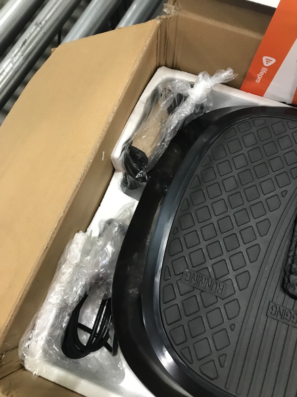 Photo 1 of (PARTS ONLY)LifePro Waver Vibration Plate Exercise Machine - Whole Body Workout Vibration Fitness Platform w/ Loop Bands - Home Training Equipment for Weight Loss & Toning Black